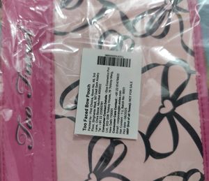 Too Faced Bow Pouch