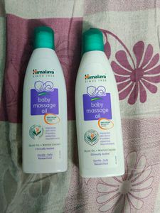 Himalaya Baby Massage Oil 2 Pcs