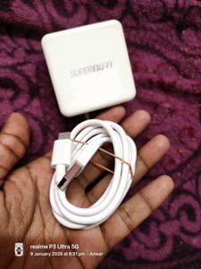 65watt Realme SuperDart Charger With Cable
