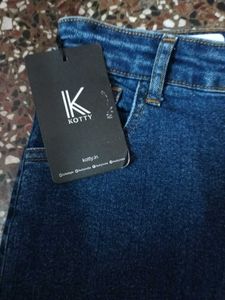 Dark Blue Denim Jeans