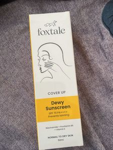Foxtale Dewy Sunscreen SPF 70 PA++++