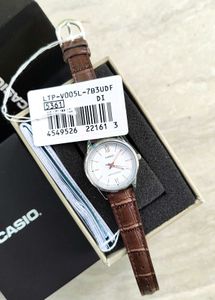 Original Casio Brown Leather Watch