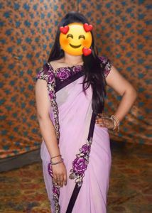 Draped Saree With Blouses And Petticoat