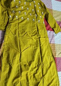 Parrot Green Color Top