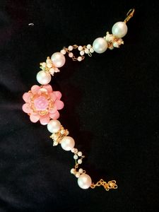 Beautiful Baby Pink Bracelet/Rakhi