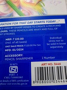 Doms Colour Pencils 24 Shades