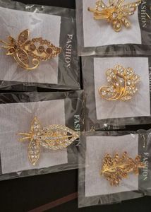 Elegant Brooch Or Saree Pins