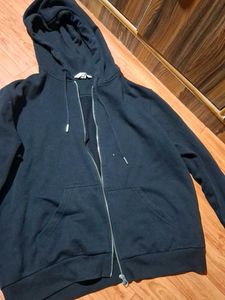 black h&m zipper