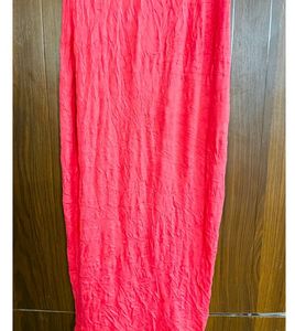 Coral Bodycon Dress