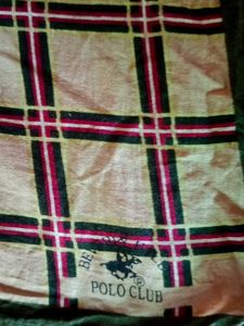 Vintage Beverly Hills Polo Club Plaid Handkerchief