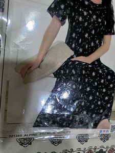 Floral Print Nighty