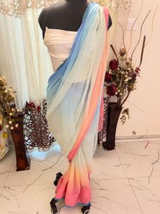 Elegant Ombre Saree(blouse bot included)