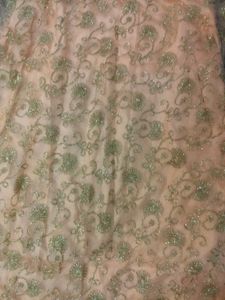 Elegant Peach Anarkali Dress