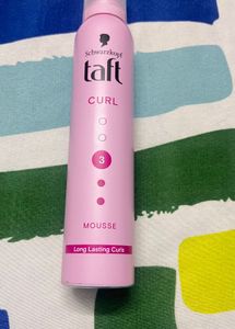 Taft Curl Mousse Curly hair