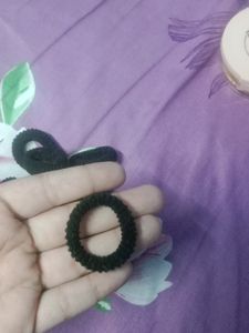 Black Soft Rubber Band