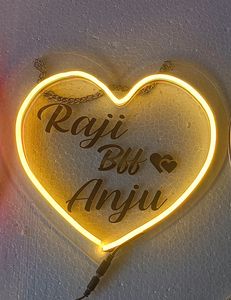 Neon Name Plate