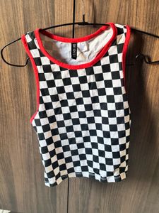 Checkered Tank Top