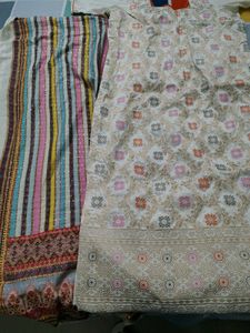 kurti with duptta
