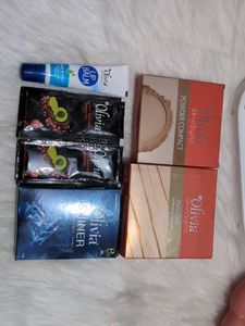Makeup Compact, Pan Cake, Bleach, Balm , Shampoo