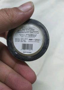 Chocolate Coffee Lip Balm By Rivona Naturals