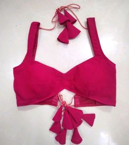 Backless Dori Blouse Rani Pink