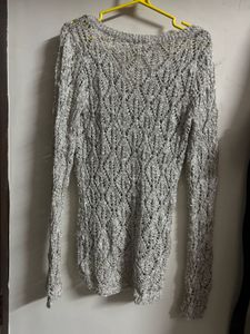 Grey Knit Sweater