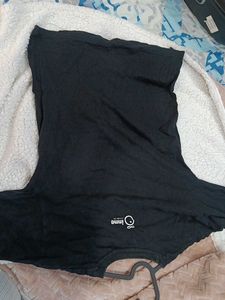 Printed Black T-shirt