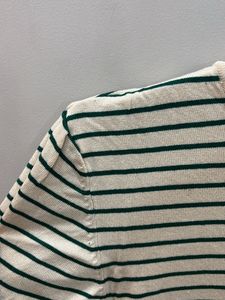 Combo: Zara Stripe Top ‼️ H&amp;M Red Tee