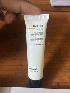 Minimalist SPF 50 Sunscreen