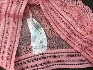 Peach Lace Panty 💚