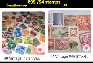 235 Vintage Stamps