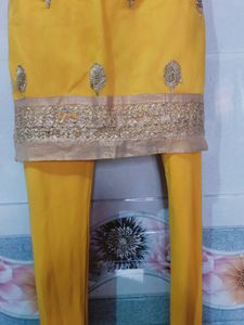 Haldi Ceremony Party Wear Dress