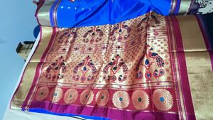 Royal Blue Saree
