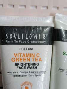 Soulflower Vitamin C &amp; Salicylic Acid Face Wash