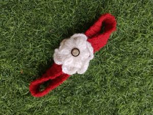 Baby Sweater With Hairband