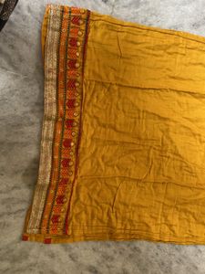 Mustard Cotton Kurta