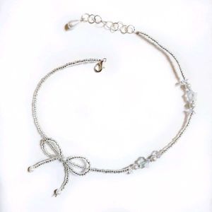 Pinterest Coquette Bow Necklace