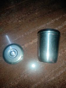 Stainless Steel Glass With Lid