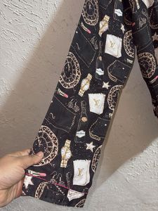 LV brand Patterned Pajama Set