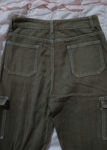 Olive Green Cargo Pants
