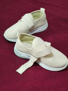 Beige Slip-On Sneakers