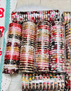 Meenakari Bangle Set