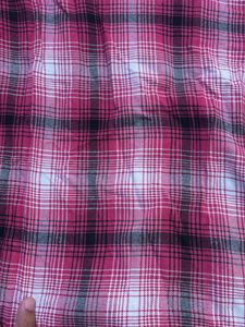 pink Plaid Shirt