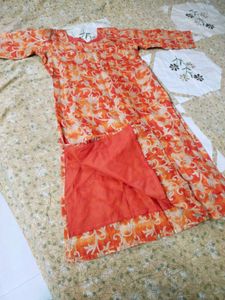 Floral Print Kurta