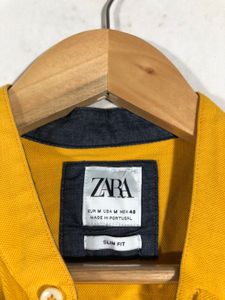 Zara Mustard Yellow Casual Shirt - Size M