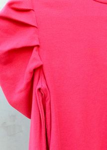 Pink 🩷 Balloon 🎈 Long Sleeve Top From Shein