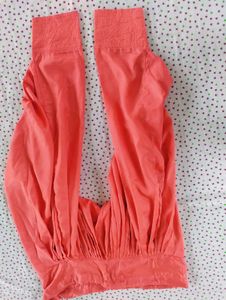 Elegant Satin  Peach Suit Set