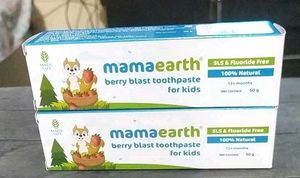 Mamaearth Berry Blast Toothpaste Kids Pack Of 2