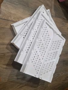 Plastic Wardrobe Organiser Set Of 4