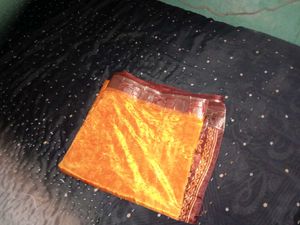 beautifull satin silk saree